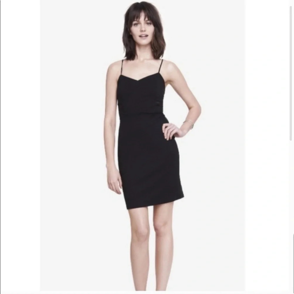 Express Back Lace Bodycon Dress - Picture 2 of 8